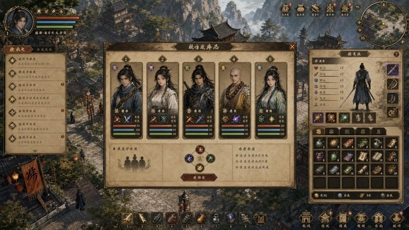 金庸群侠传5爱与死仙狐MOD六周年 剧情互动 演示图 5